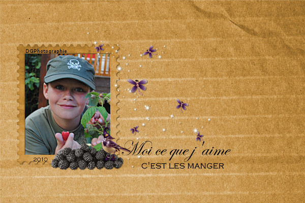 page de scrap 2013