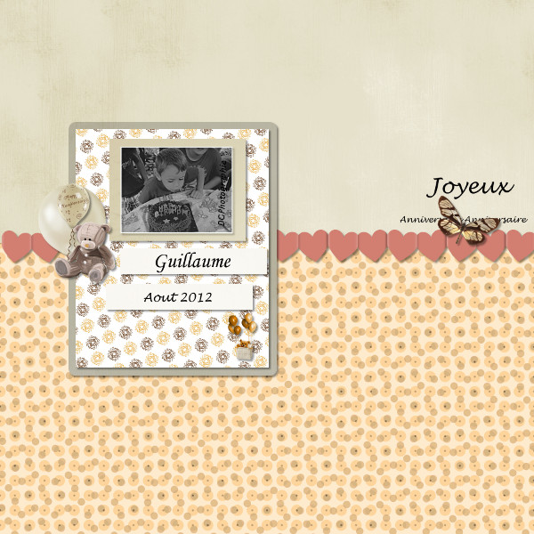 page de scrap 2013