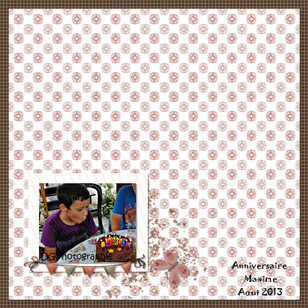 page de scrap 2013