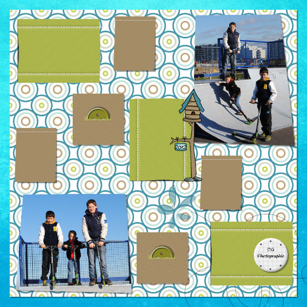 page de scrap 2013